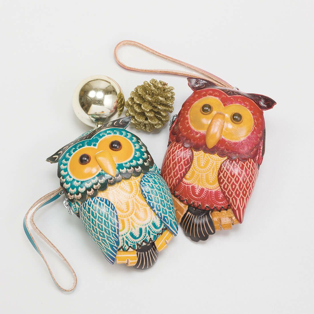 フクロウモチーフポーチ | バルコス公式オンラインショップ