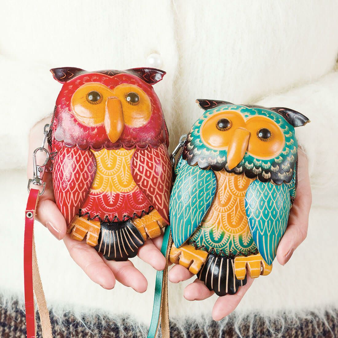 フクロウモチーフポーチ | バルコス公式オンラインショップ