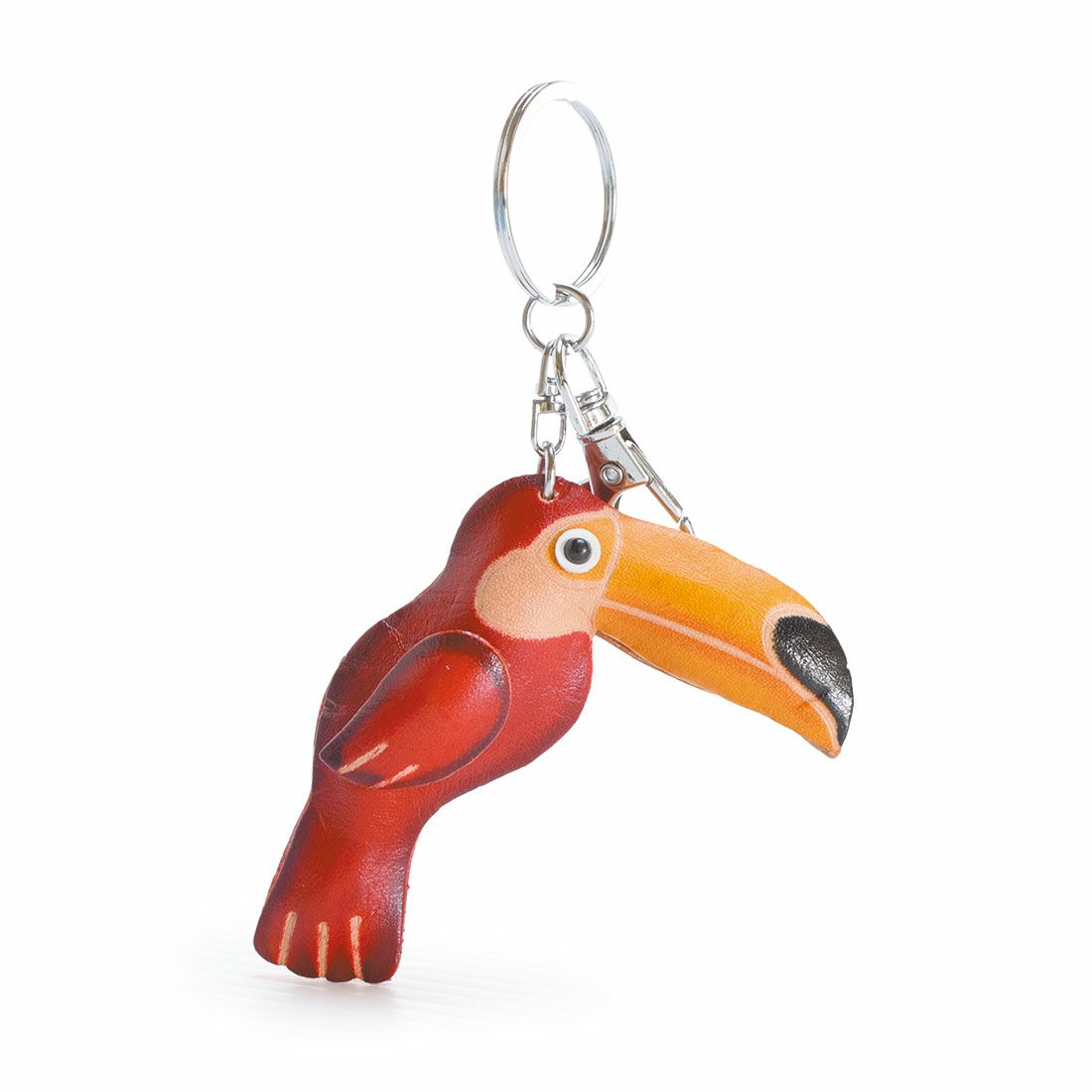 鳥モチーフキーホルダー