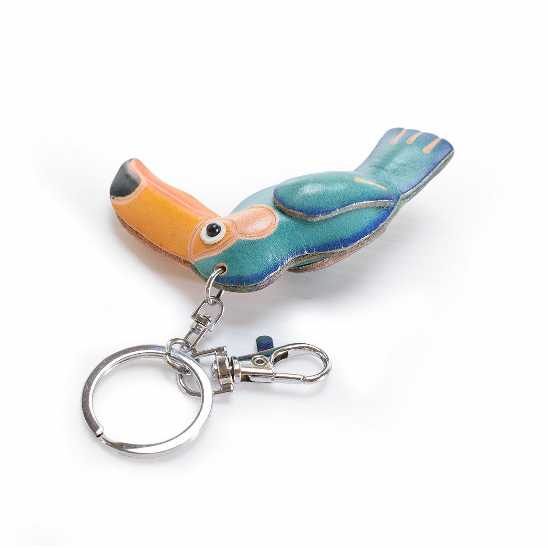 鳥モチーフキーホルダー