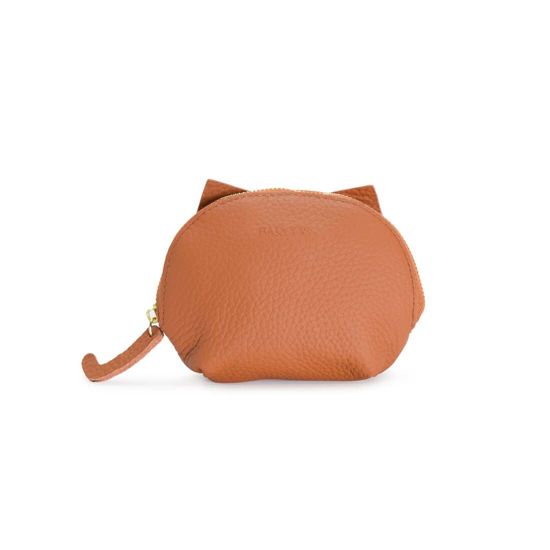 ネコモチーフレザーポーチ | バルコス公式オンラインショップ