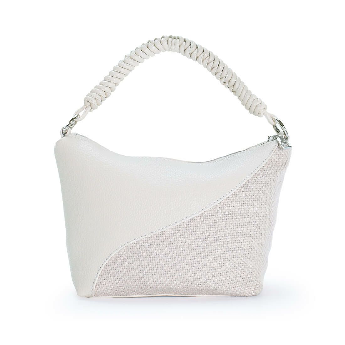 異素材ミックス2wayバッグ