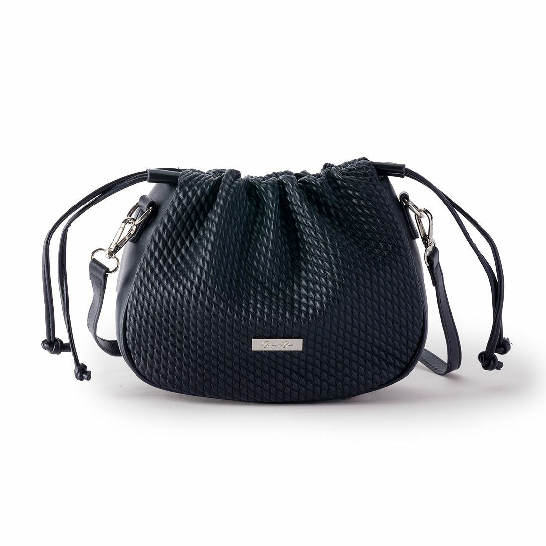 キルティング風巾着2wayバッグ