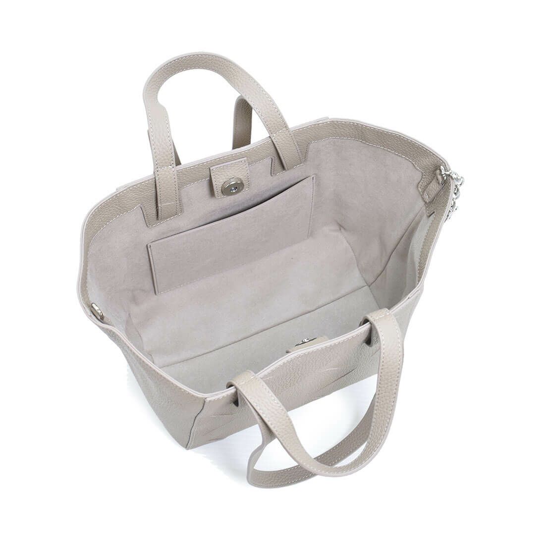 カットデザインレザー変形バッグ