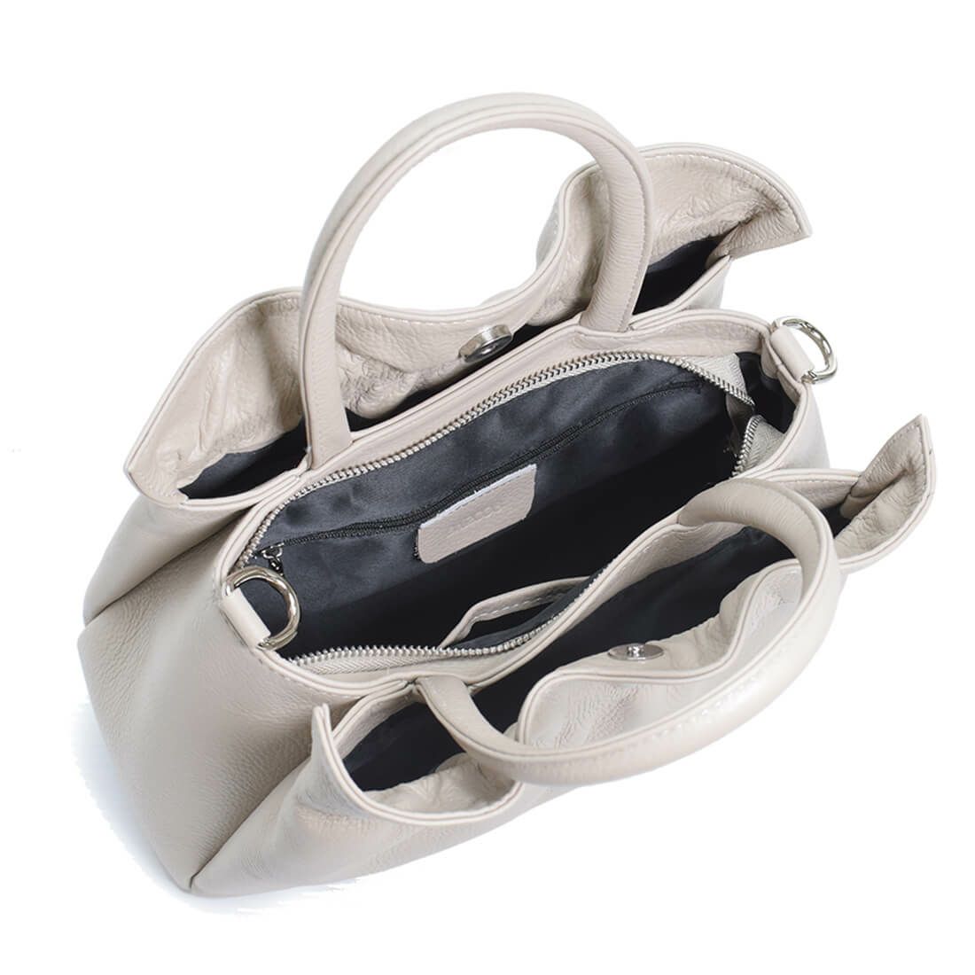 シュリンクレザー2wayハンドバッグ