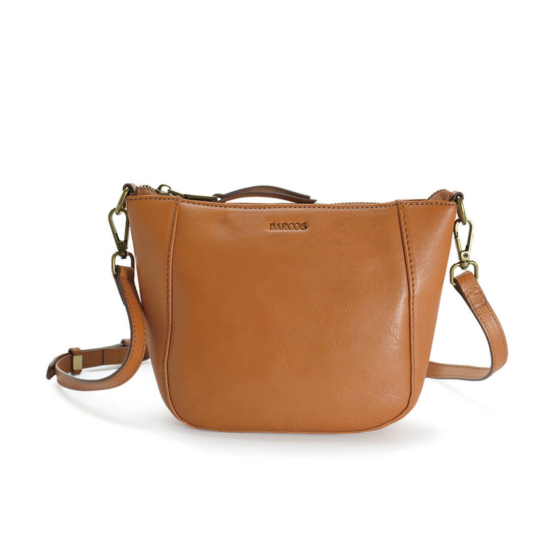 ツヤ有りレザーポシェット