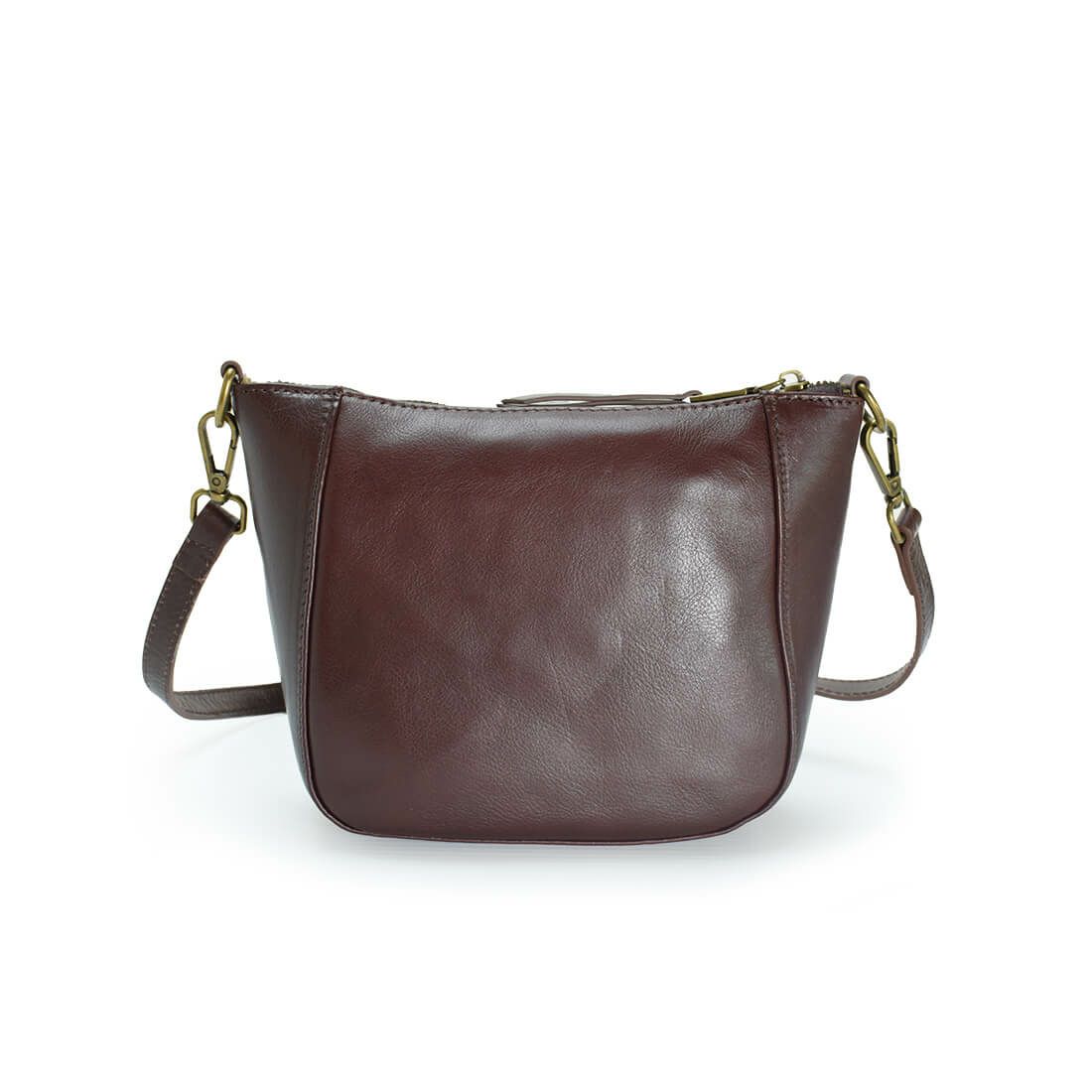 ツヤ有りレザーポシェット