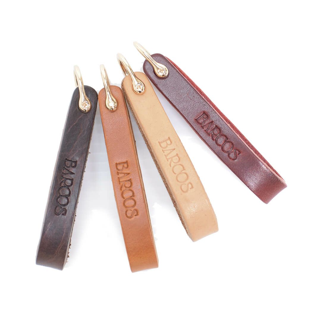 ツヤ有りレザーキーホルダー