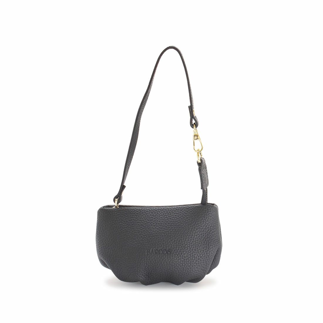 シュリンクレザーキーリング付きミニポーチ