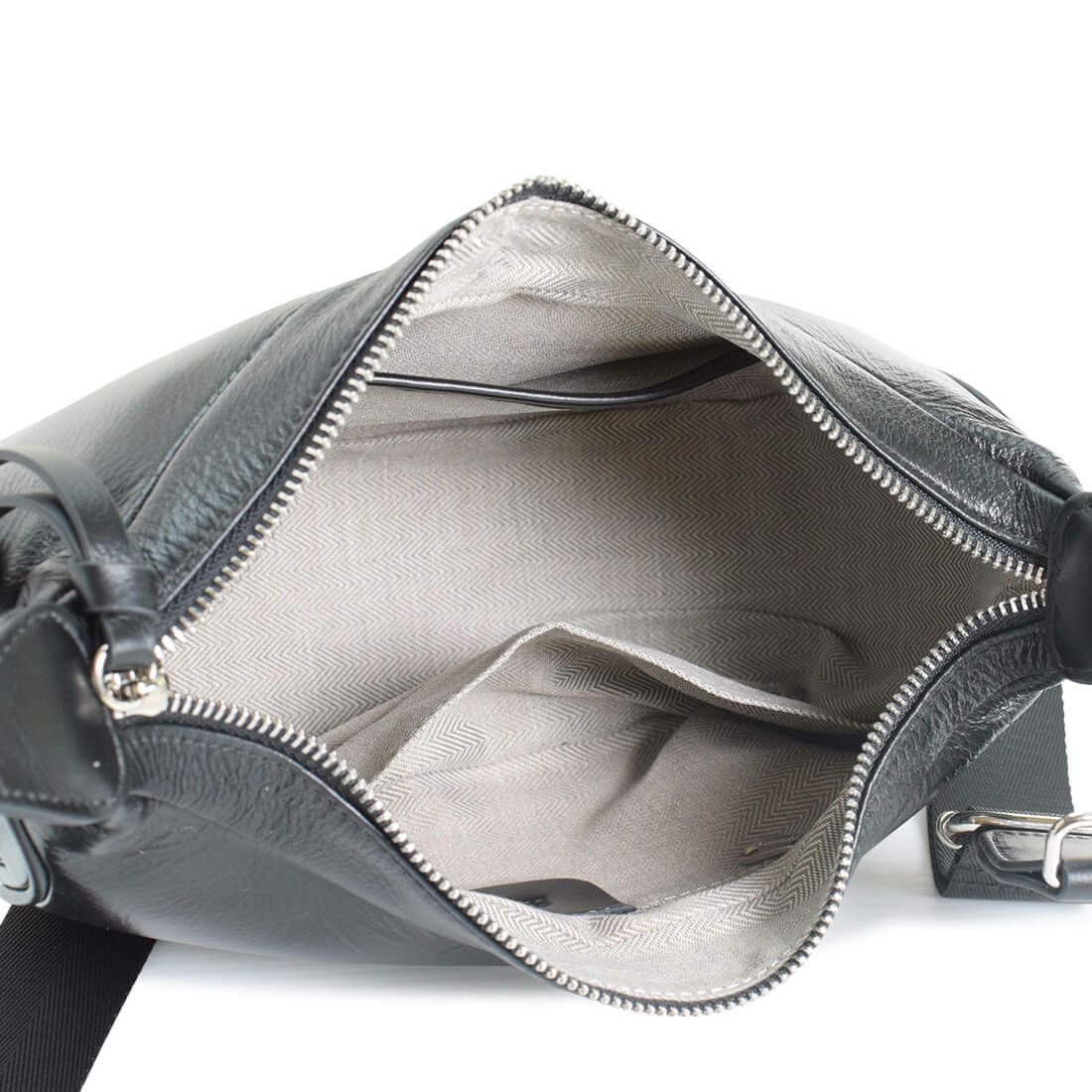 2wayスムースレザーショルダーバッグ