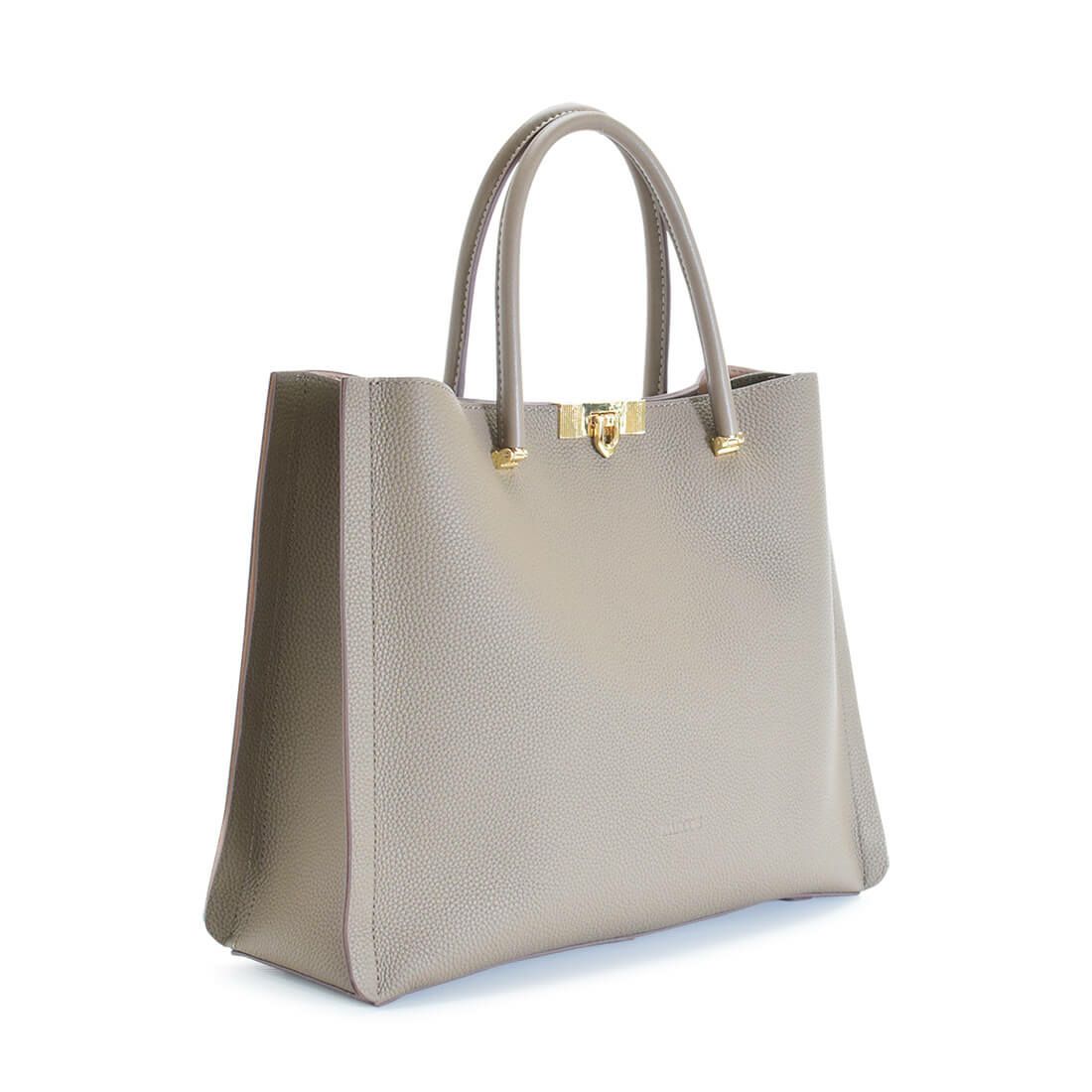 2wayクラシックレザーハンドバッグ