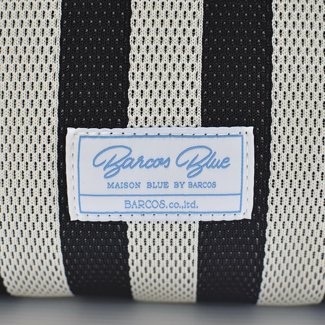 ストライプ柄軽量トートバッグ