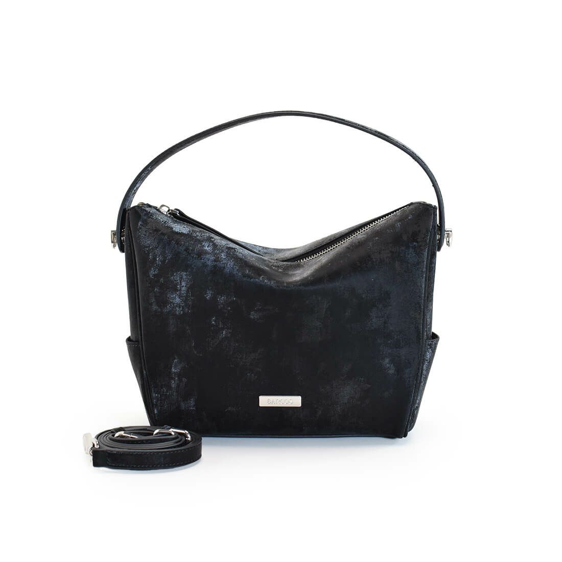 シルキーレザー2wayハンドバッグ