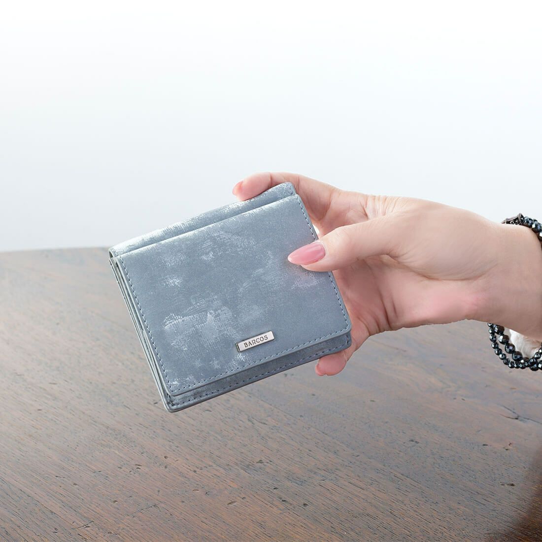 シルキーレザーミニウォレット