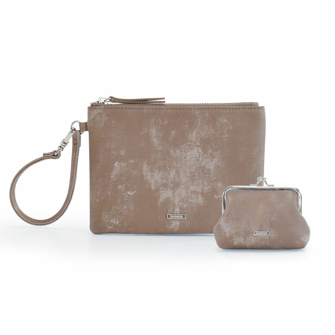 シルキーレザーコインケース＆ポーチセット