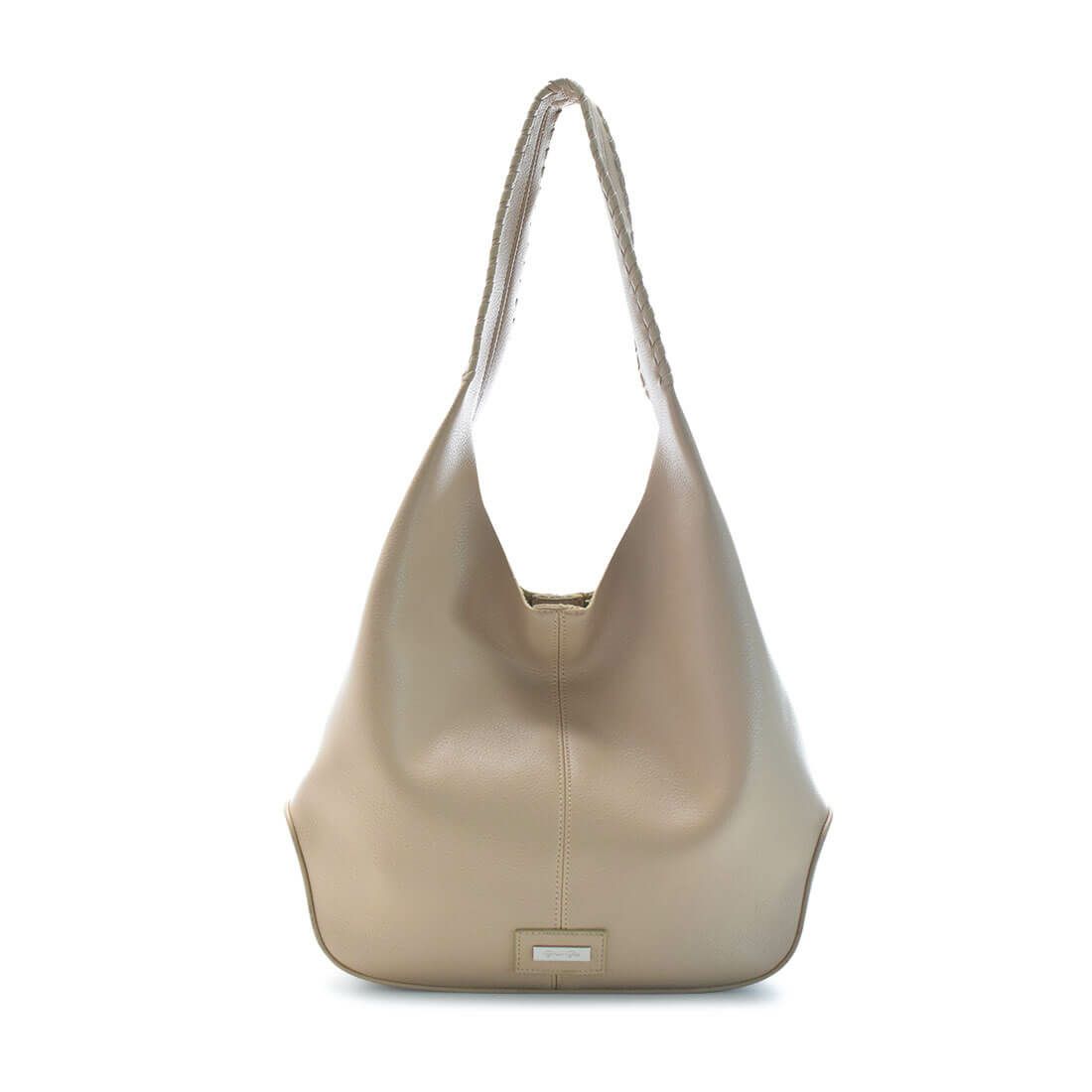 フェイクレザーホーボーバッグ