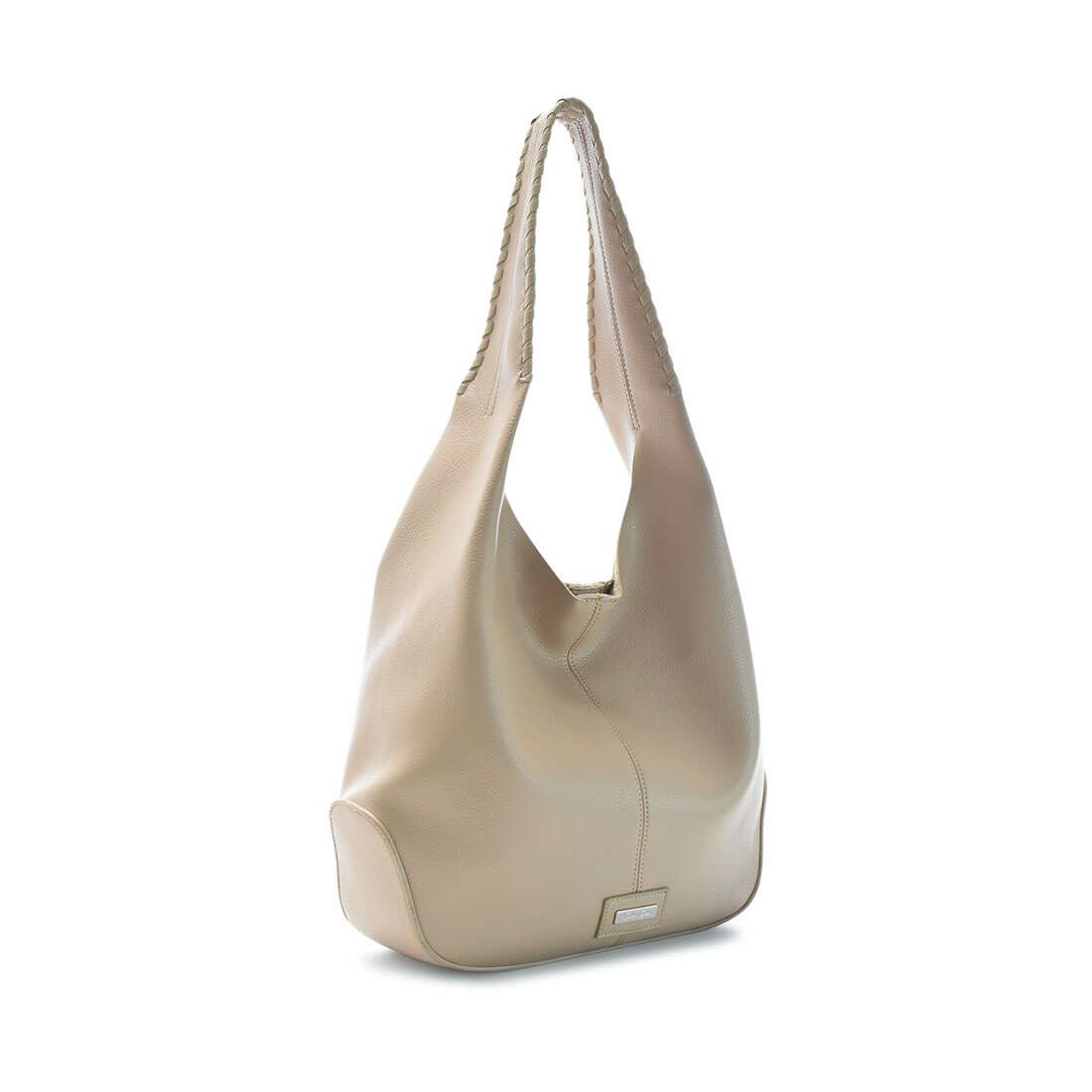 フェイクレザーホーボーバッグ