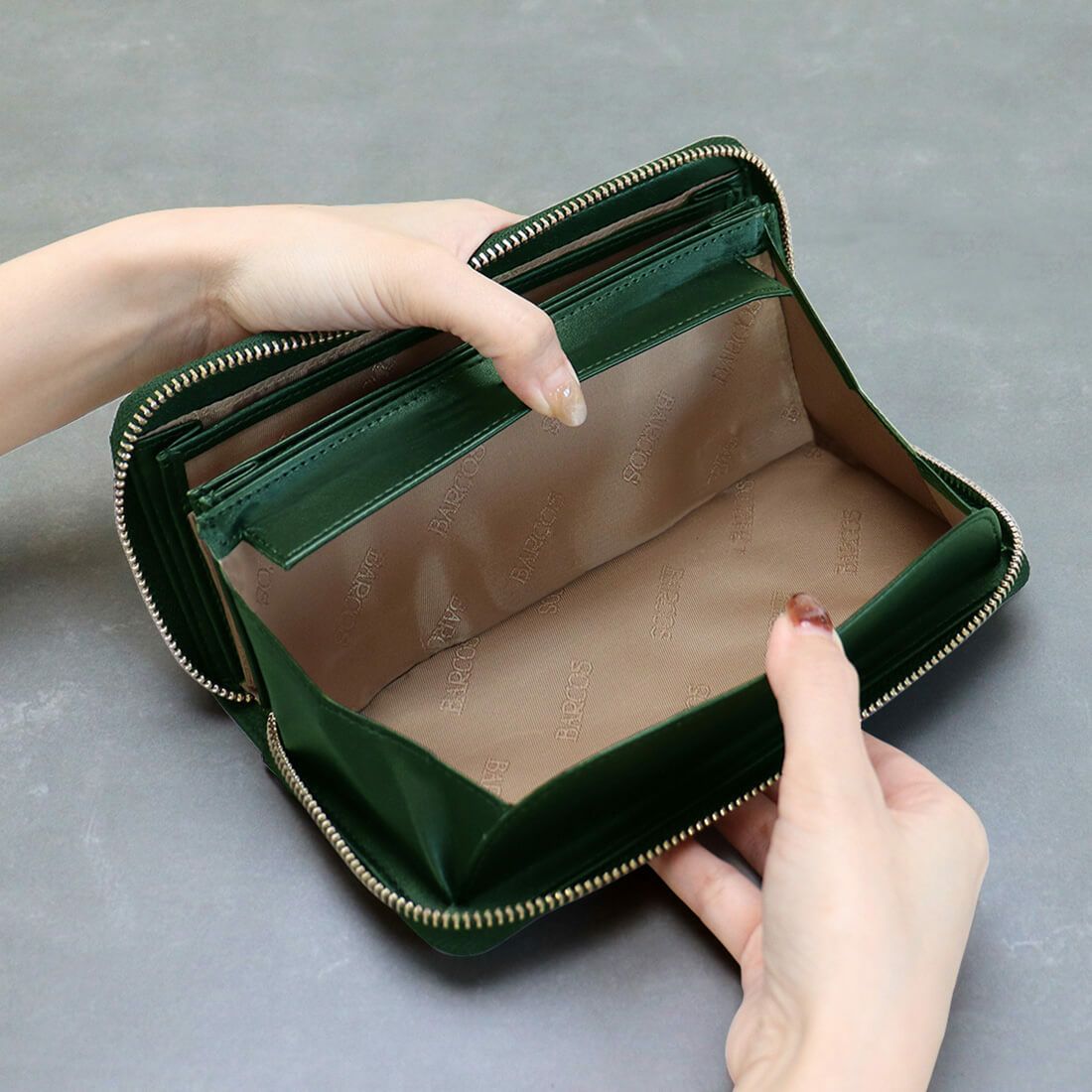 GLウォレット 蛇腹式長財布＜リトルノ ラウンド＞