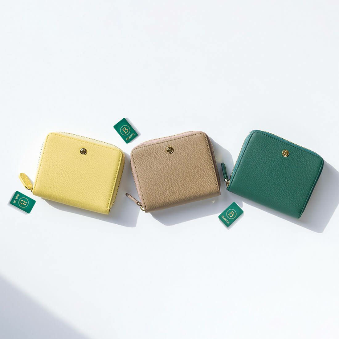 紛失防止チップ付きシュリンクレザー折財布＜ノヴィタ＞ | バルコス