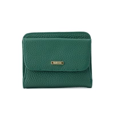 新品未使用】BARCOS バルコス ダークグリーン 長財布