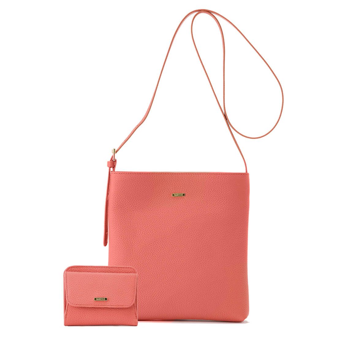 シュリンクレザー折財布＆ポシェット＜ルーニア＞