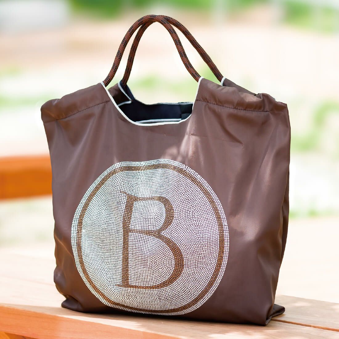 Bマーク入りラインストーンバッグ（ミディアムサイズ） | バルコス公式