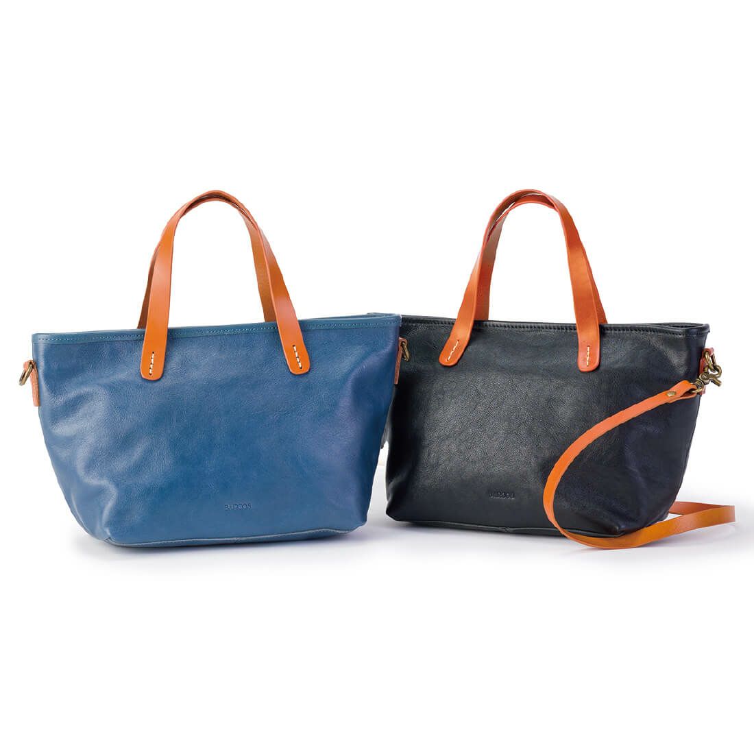 オレンジハンドル2wayレザーバッグ | バルコス公式オンラインショップ