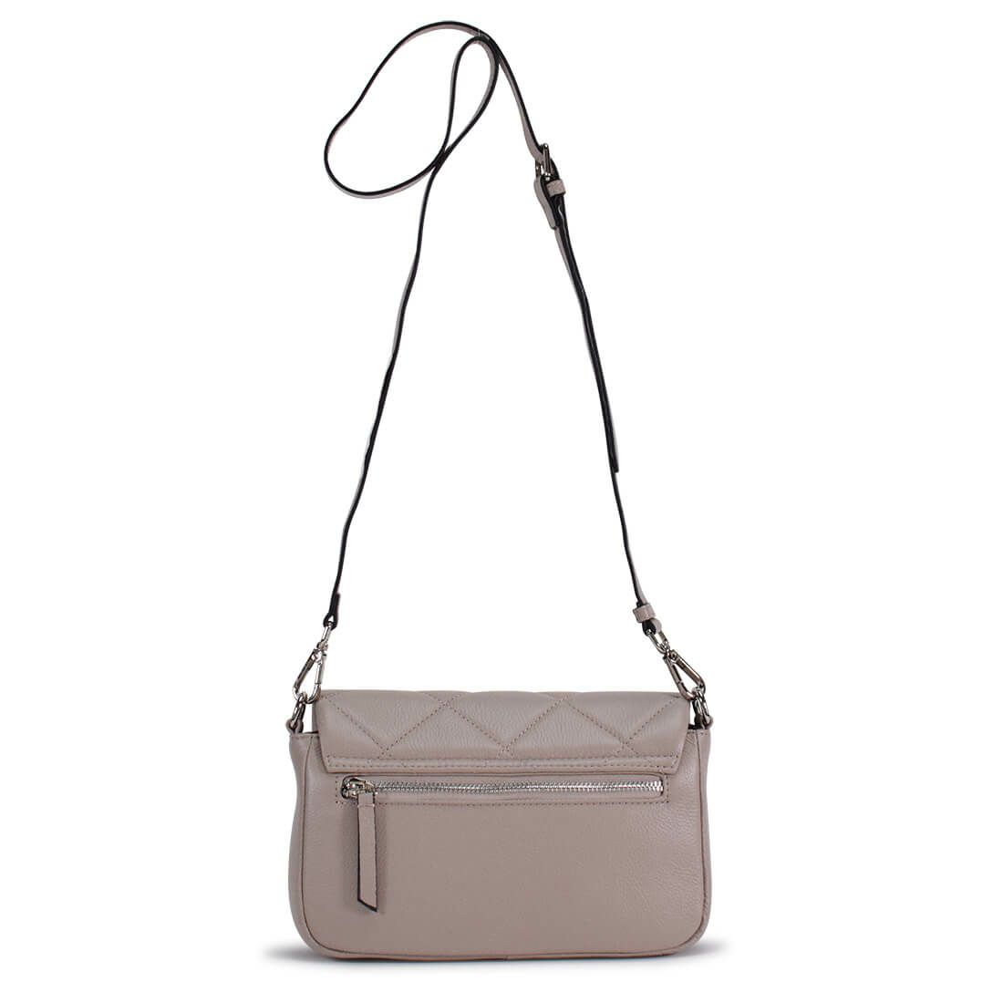 キルティング横型ショルダーバッグ