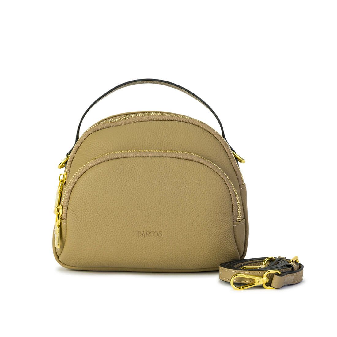 シュリンクレザーポケットバッグ