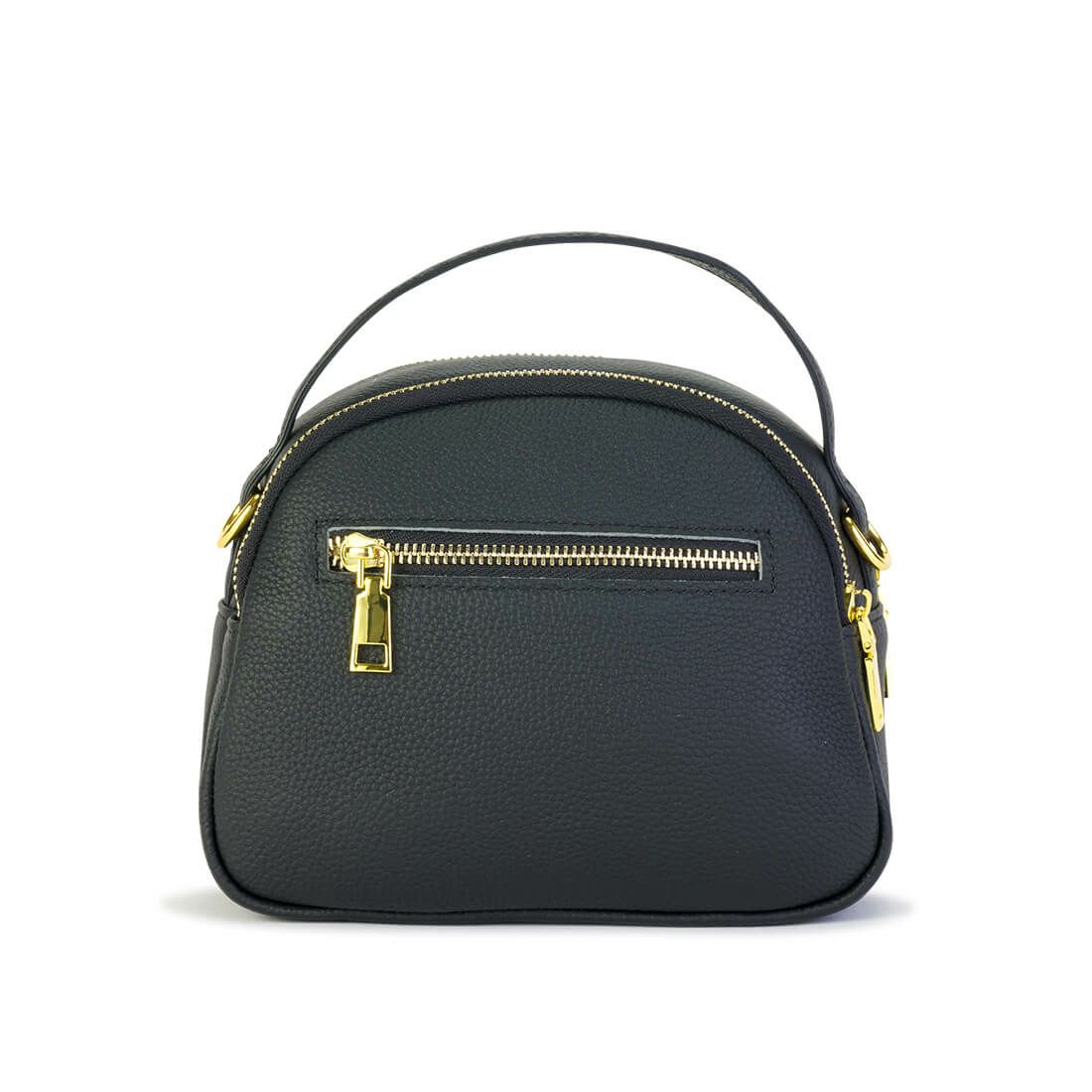 シュリンクレザーポケットバッグ