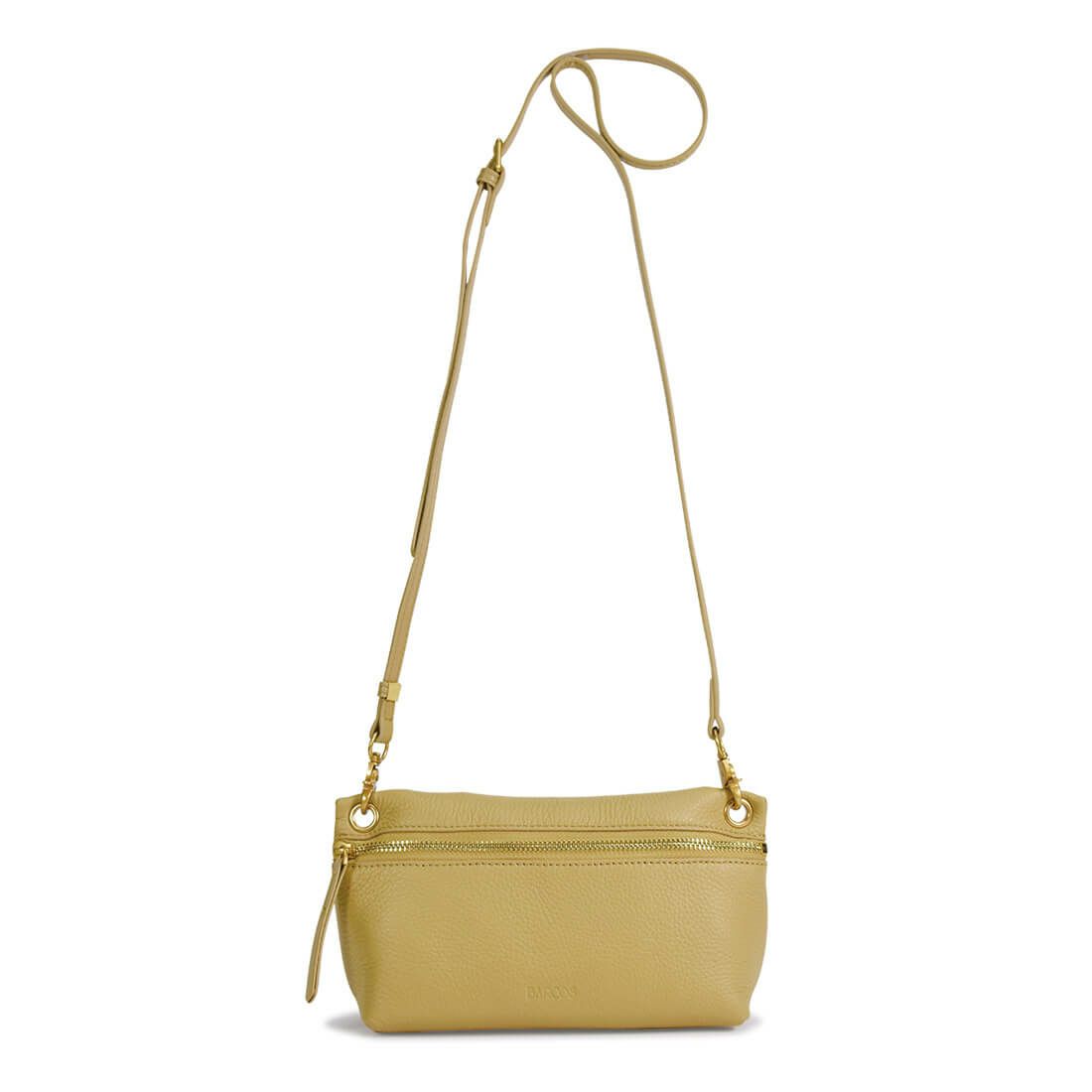 シュリンクレザーミニポシェット