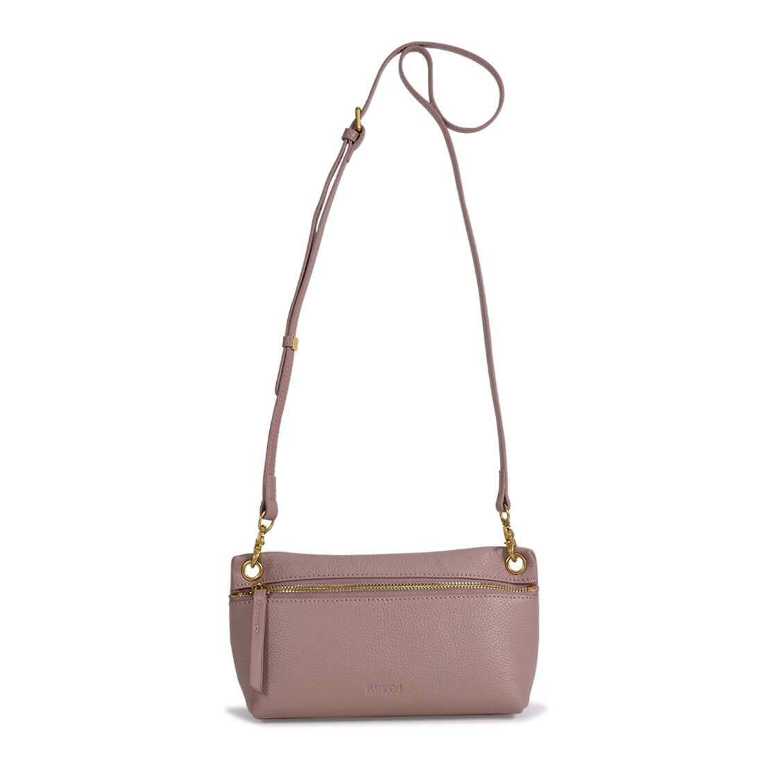 シュリンクレザーミニポシェット