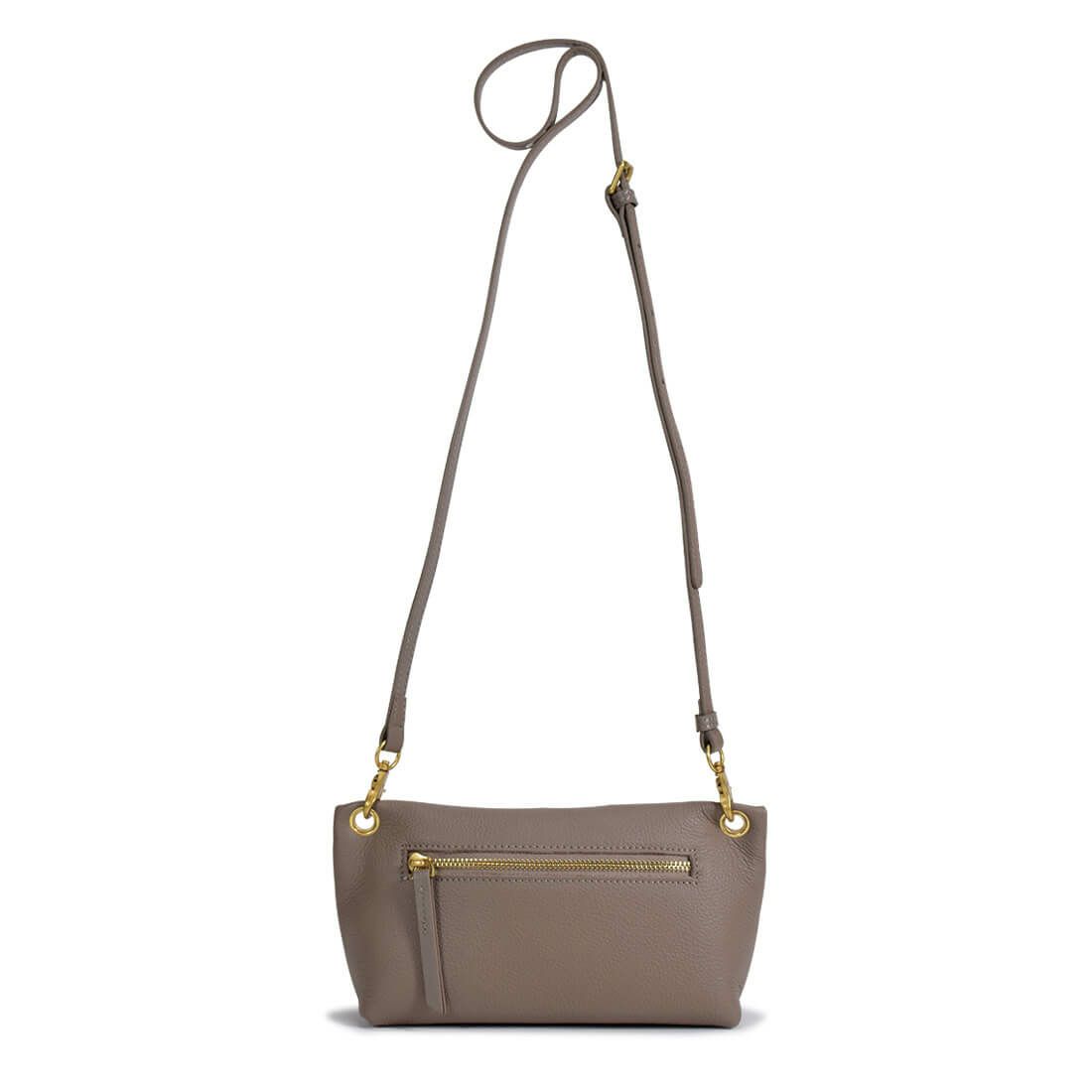 シュリンクレザーミニポシェット