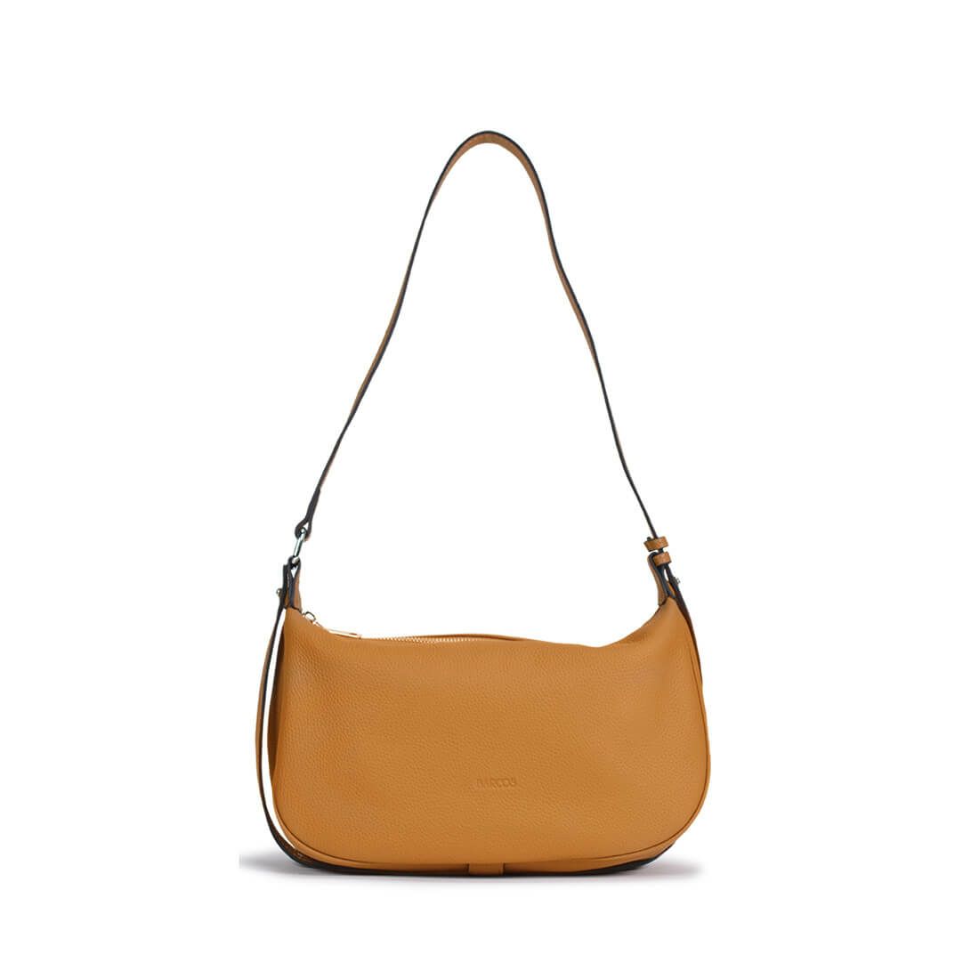 ベルト調整シュリンクレザーショルダーバッグ