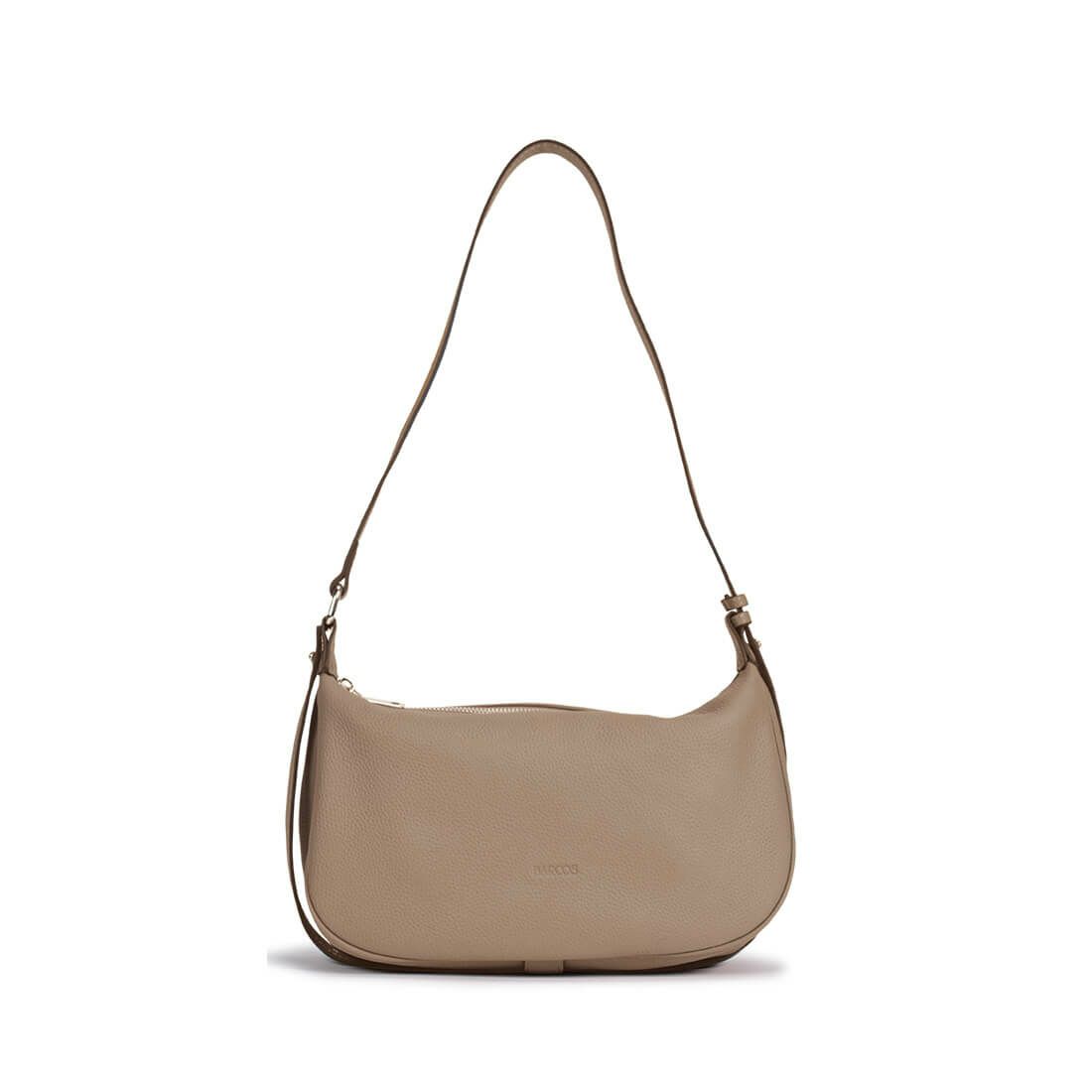 ベルト調整シュリンクレザーショルダーバッグ