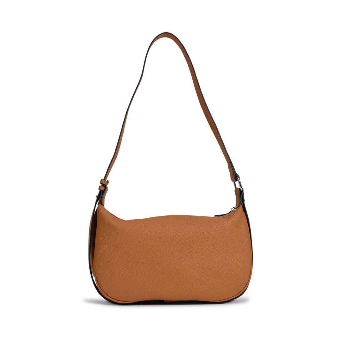 ベルト調整シュリンクレザーショルダーバッグ