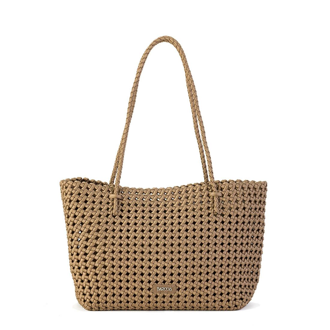 ポーチ付きメッシュトートバッグ