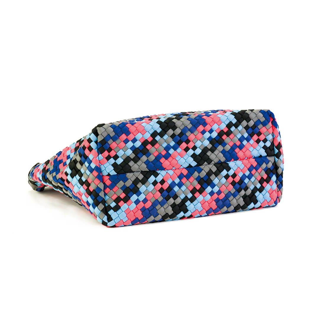 ポーチ付き5色メッシュ1本手トートバッグ