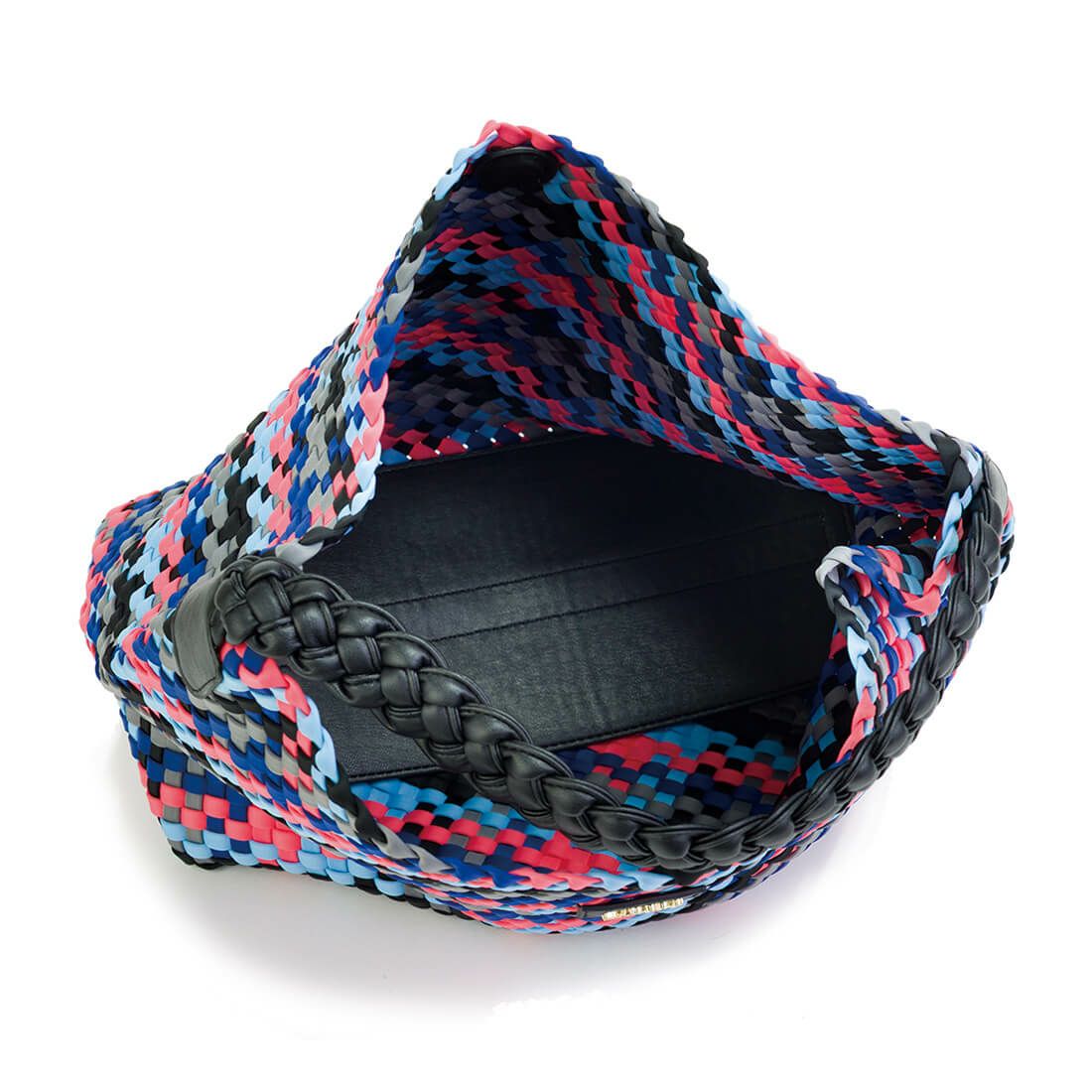 ポーチ付き5色メッシュ1本手トートバッグ