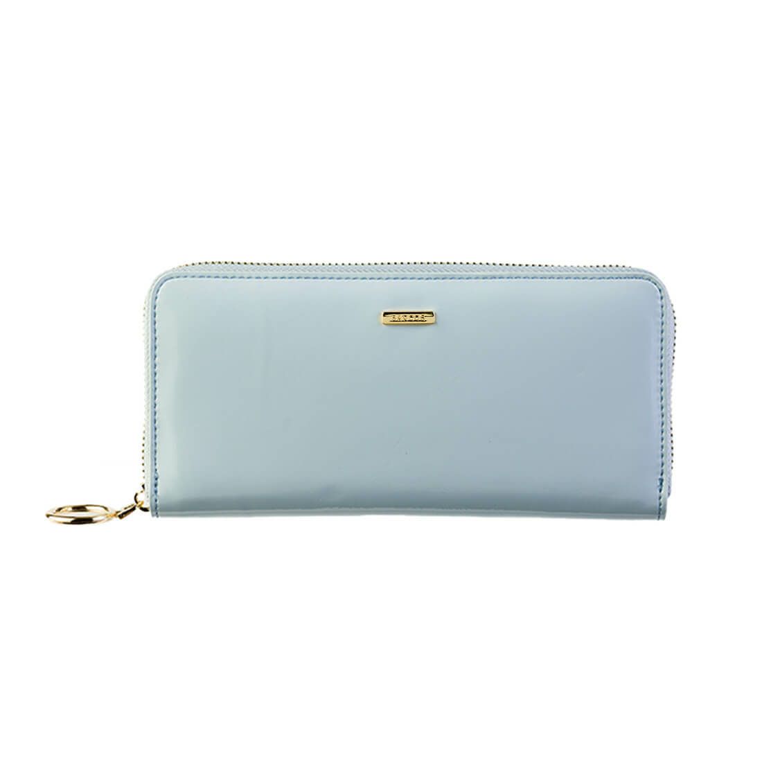 パテントレザーラウンド型長財布