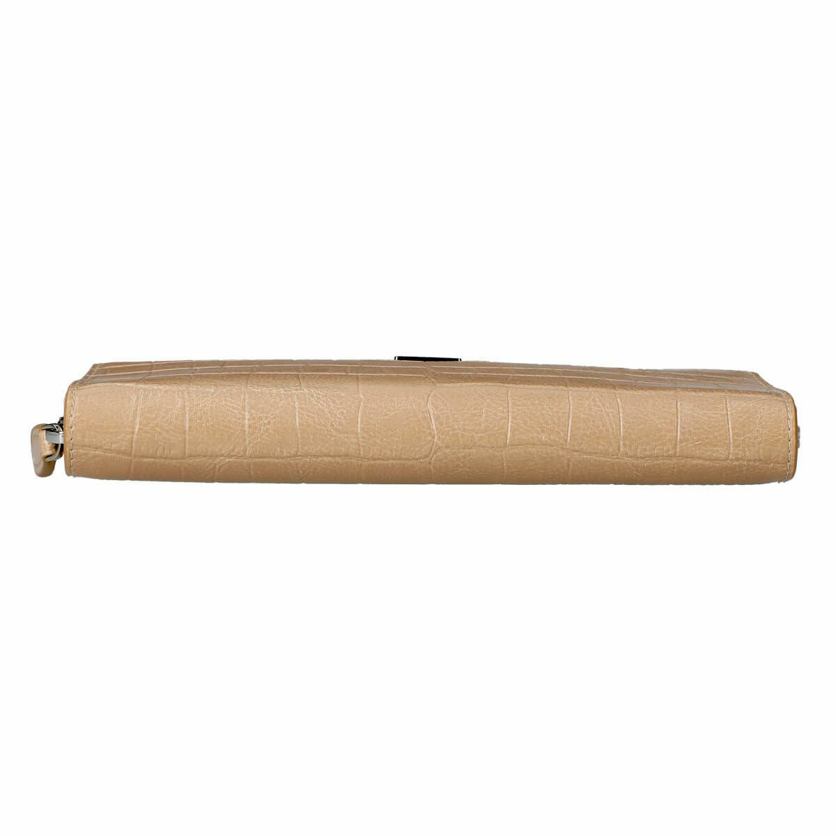 【セット商品】クロコダイル型押しロングウォレット&ポシェットセット