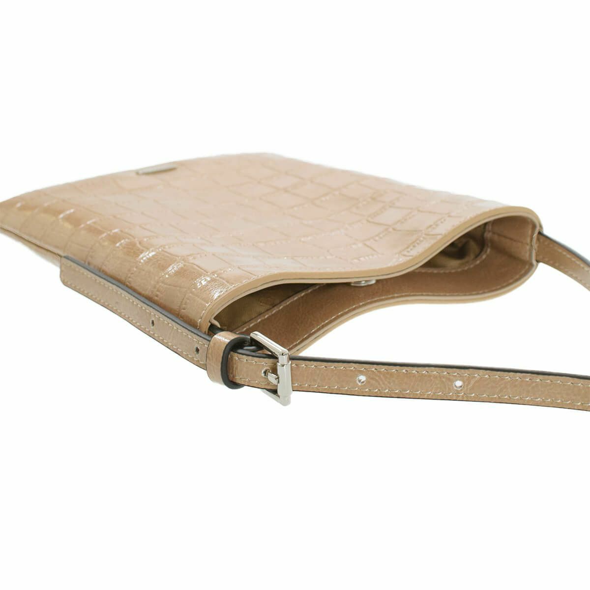 【セット商品】クロコダイル型押しロングウォレット&ポシェットセット