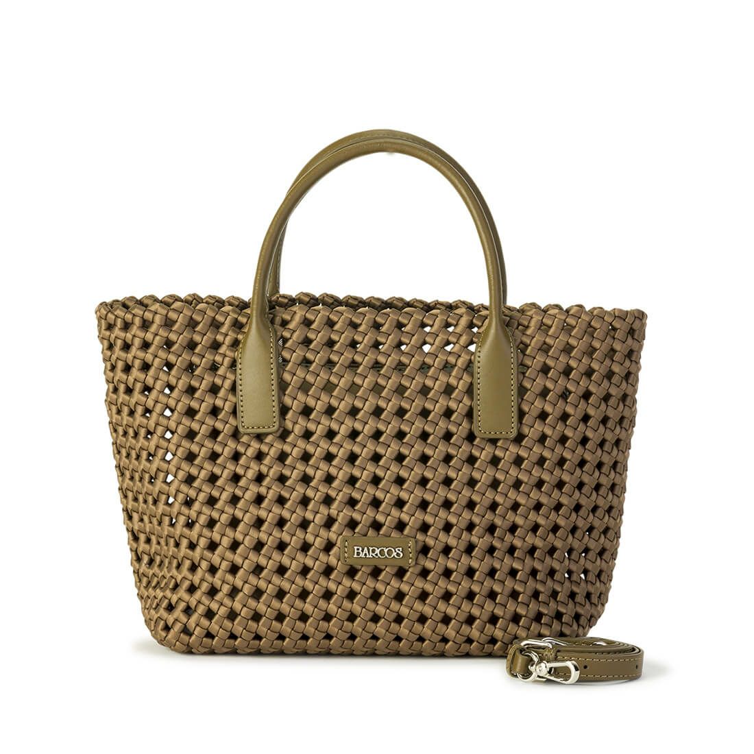 ポーチ付き2wayメッシュハンドバッグ