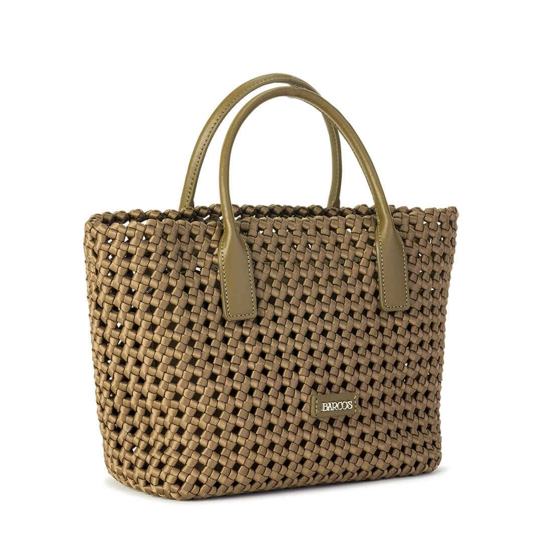 ポーチ付き2wayメッシュハンドバッグ