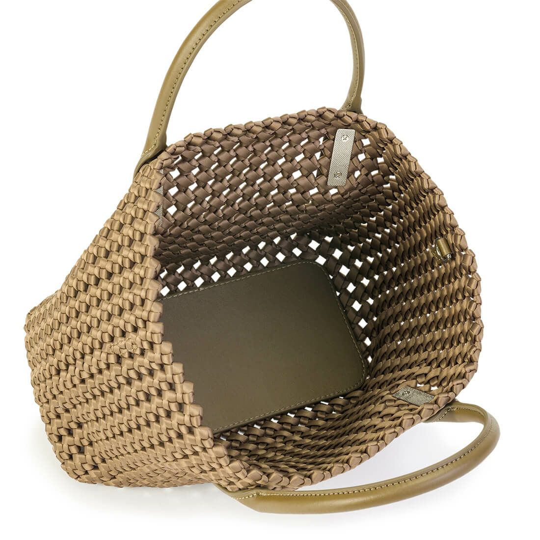 ポーチ付き2wayメッシュハンドバッグ