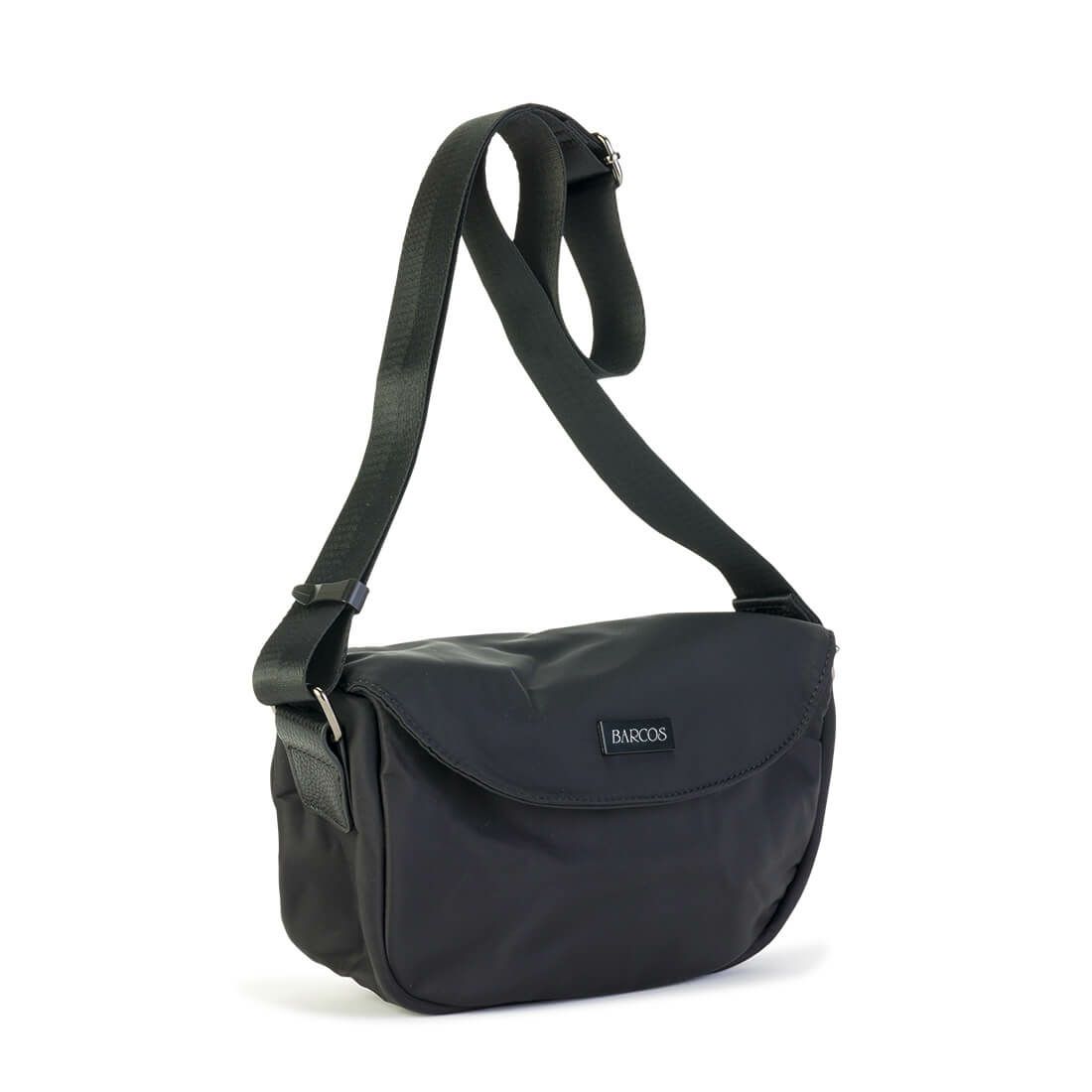 フラップデザイン軽量ショルダーバッグ