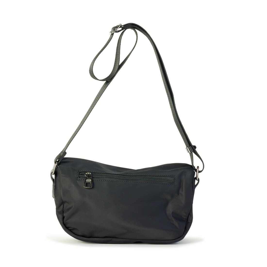 フラップデザイン軽量ショルダーバッグ