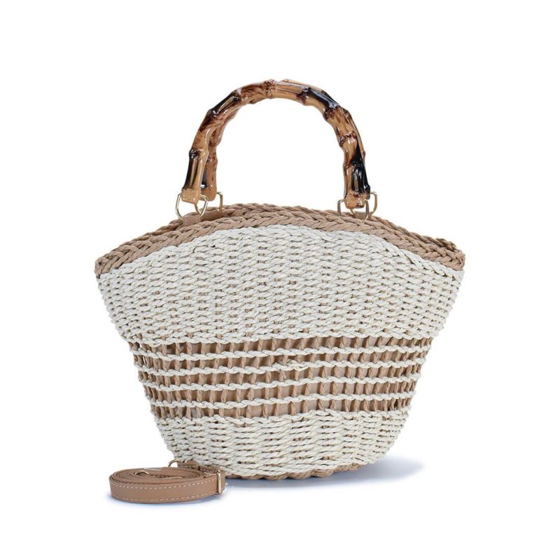 Bagmati ウッドハンドルカゴ Bagmati ウッドハンドルカゴ