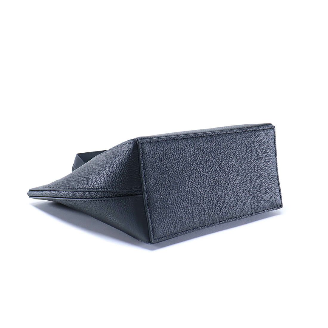 ポーチ付き舟形ハンドバッグ