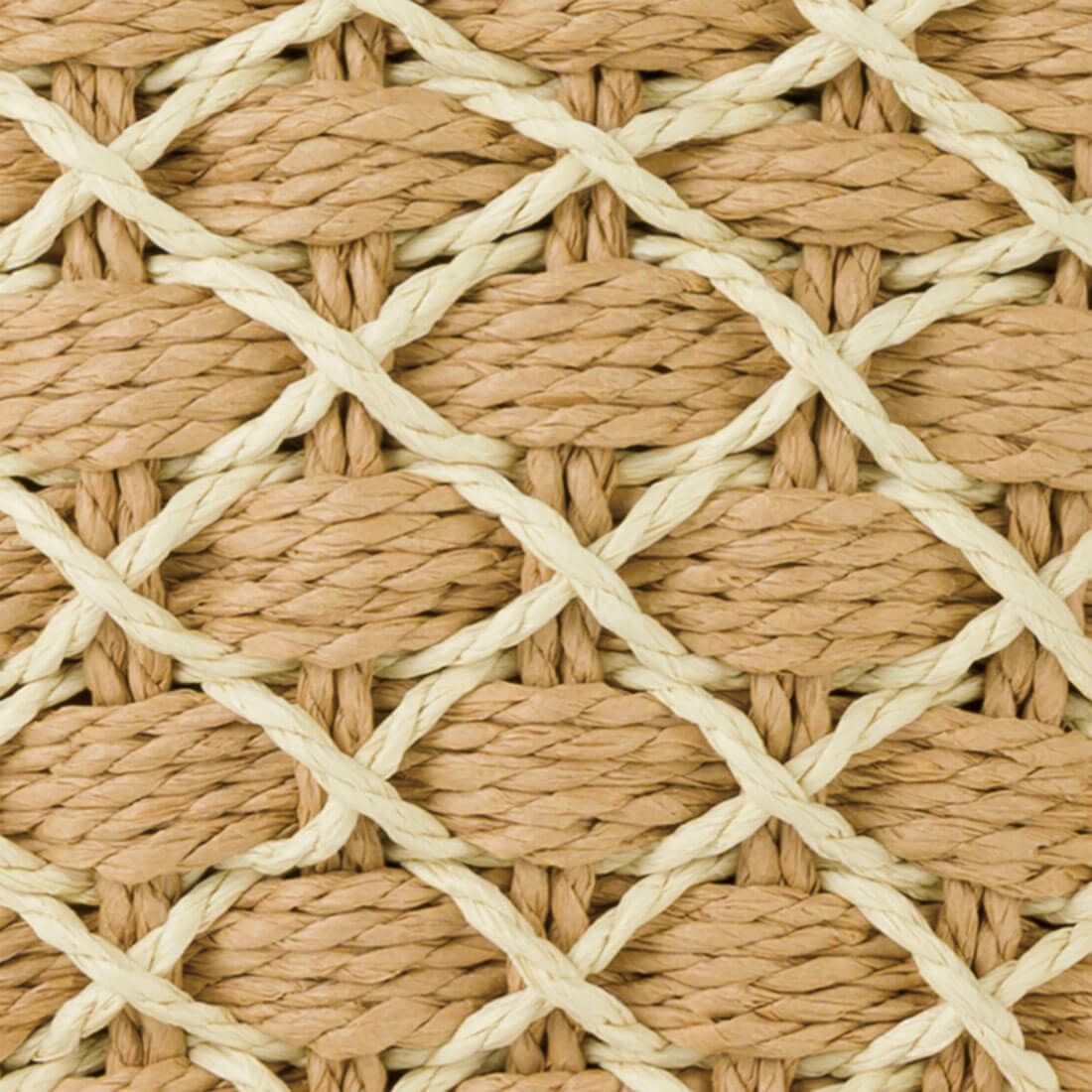 格子柄ウッドハンドル2wayかごバッグ